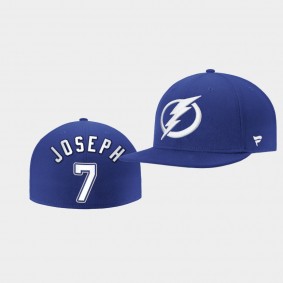 Mathieu Joseph Tampa Bay Lightning Hat Core Primary Logo Blue Fitted Cap